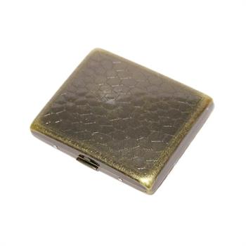 جعبه سیگار طلایی طرح ساده4