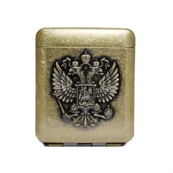 جعبه سیگار طرح ققنوس طلایی