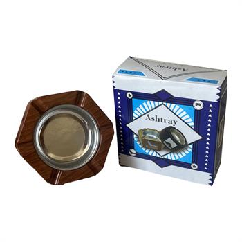 زیر سیگاری طرح چوب شش ضلعی