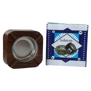 زیر سیگاری طرح چوب مربع