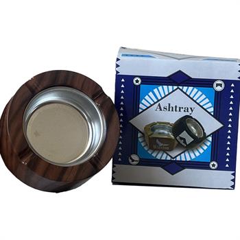 زیر سیگاری طرح چوب گرد