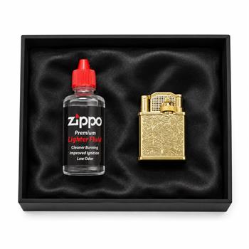 ست فندک بغل چرخشی Lighter و بنزین زیپو