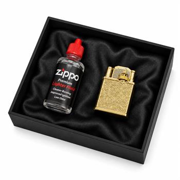 ست فندک بغل چرخشی Lighter و بنزین زیپو