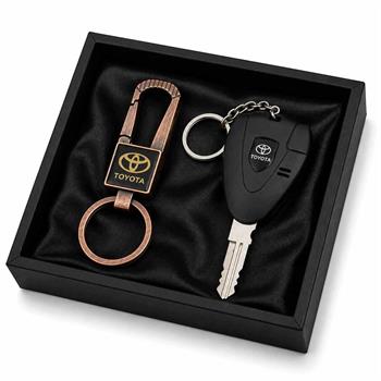 ست فندک جاسوئیچی و جاکلیدی طرح TOYOTA