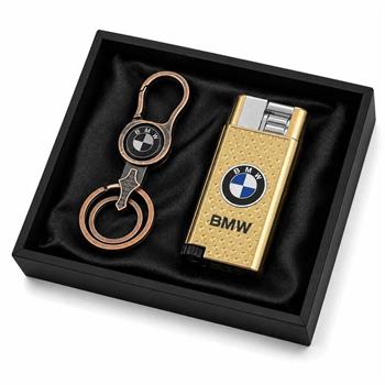 ست فندک جیبی و جاسوئیچی طرح BMW