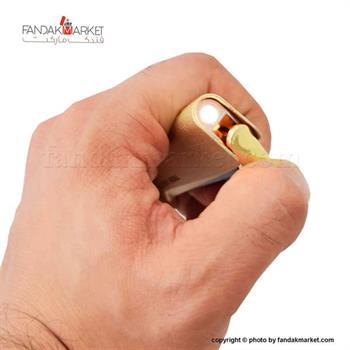 فندک تایگر مدل دو رنگ نارنجی