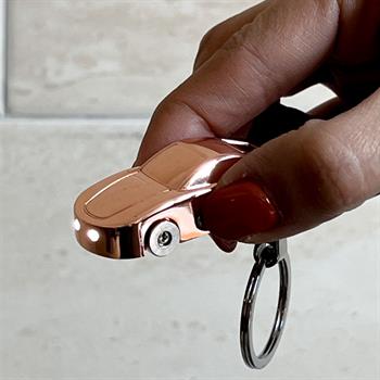 فندک جینچنگ مدل ماشین جاکلیدی دار نقره ای