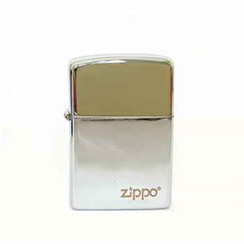 فندک زیپو مدل نقره ای براق