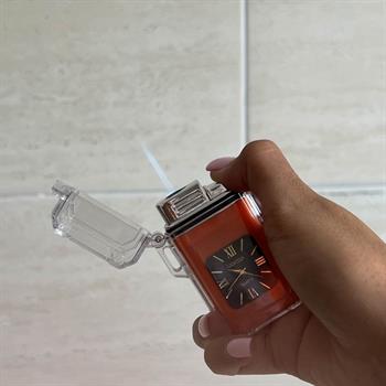 فندک ضدآب ساعتدار کپکس مشکی