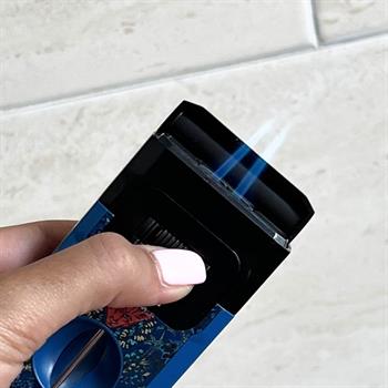 فندک طرح دار هانست آبی