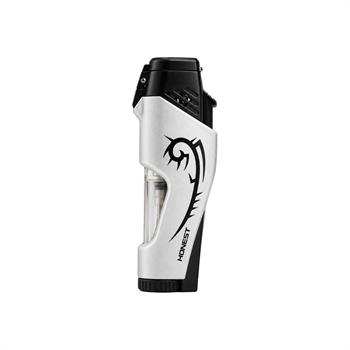 فندک طرح دار هانست خاکستری