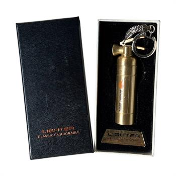 فندک مدل کپسول آتش نشانی جا کلیدی دار طوسی