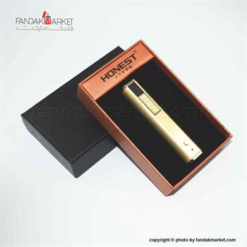 فندک هانست درب دار مسی