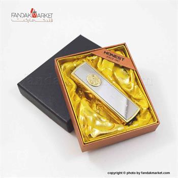 فندک هانست مدل اثر انگشت مشکی