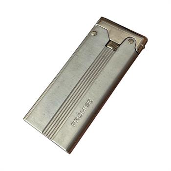 فندک پرومیس لوکس طرح نقره ای راه راه