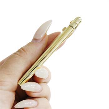 فندک پرومیس لوکس طرح نقره ای راه راه