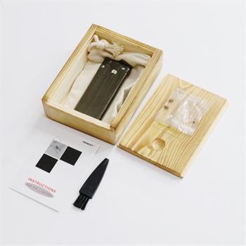 فندک پرومیس لوکس طرح نقره ای راه راه