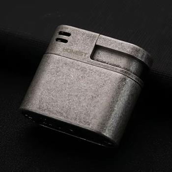 فندک پیپ هانست نقره ای