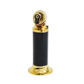 فندک اتمی محافظ دار مدل نقره ای طلایی 