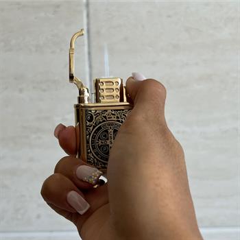 فندک گازی طرح کنستانتین طلایی