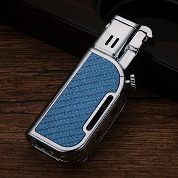 فندک گازی هانست طرح دار آبی