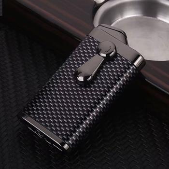 فندک گازی هانست طرح دار مشکی