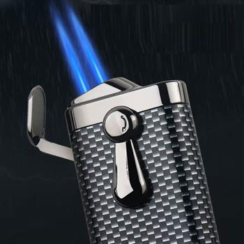 فندک گازی هانست طرح دار مشکی