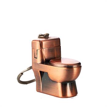 فندک مدل توالت فرنگی جاکلیدی دار