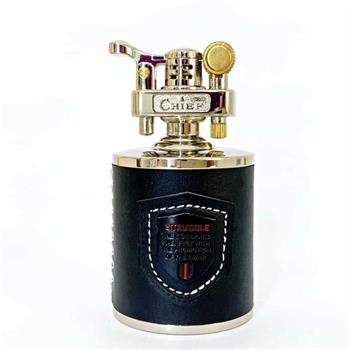 فندک چی اف چرمی طرح استوانه