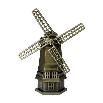 مجسمه دکوری آسیاب بادی برنجی