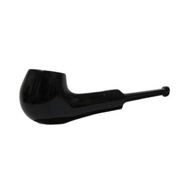 پیپ چوبی کاپتان بلک مشکی ساده9