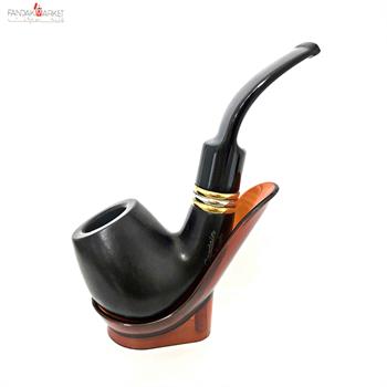 پیپ چوبی مدل سه حلقه کاپتان بلک