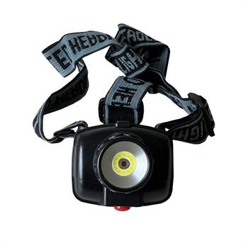 چراغ قوه سربند با نور دو حالته مشکی