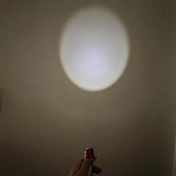 چراغ قوه شارژی مشکی سبز چند منظوره COB 